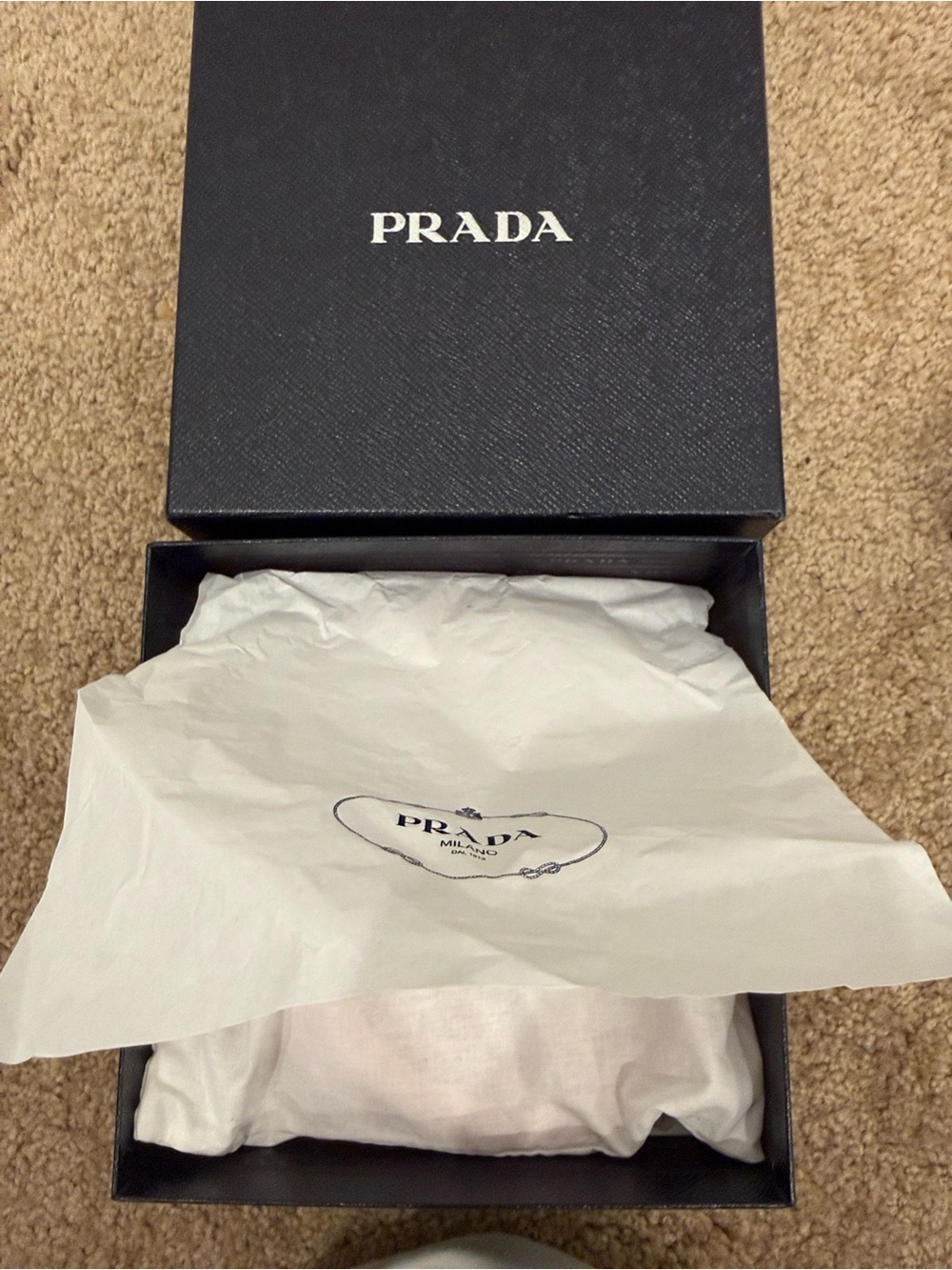 Prada Pink Silk Satin Padded Headband Logo Hair Accessory NIB Box Dust Bag - Picture 6 of 6